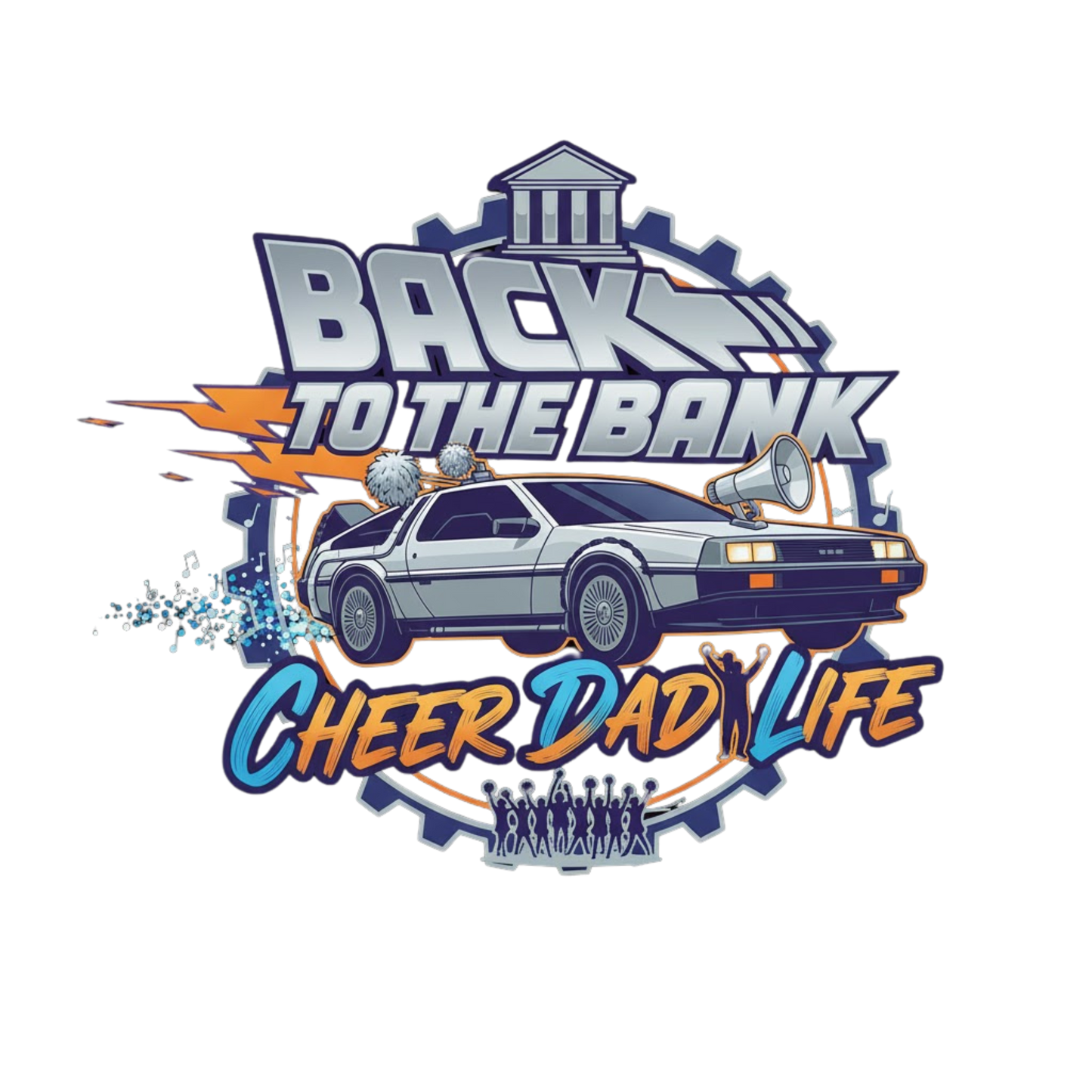 Back to the Bank: Cheer Dad Life