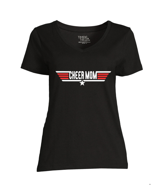 Cheer Mom "Top Gun"