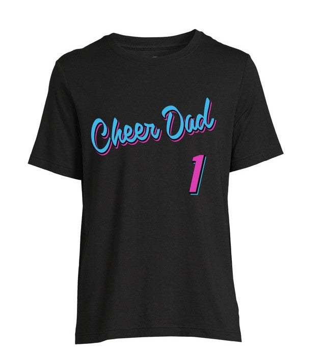 Cheer Dad "Vice City" Jersey Shirt